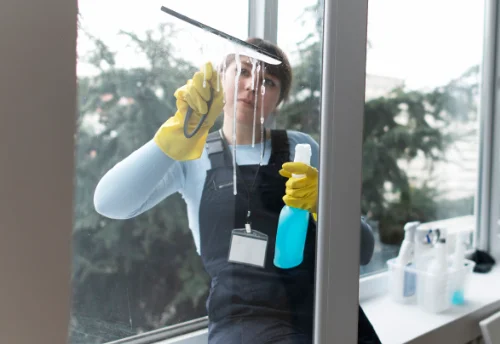 Nettoyage de vitres intérieures et extérieures à Léré